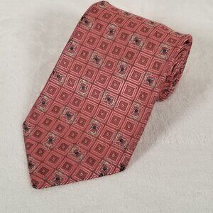 Robert Talbott Nordstrom Tie Hand Sewn Finest Silk Made USA 3 3/4 57 Geometrics